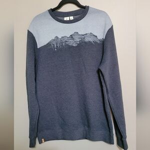 10 Tree Men's Blue Mountain Sweater New* L Casual Cozy